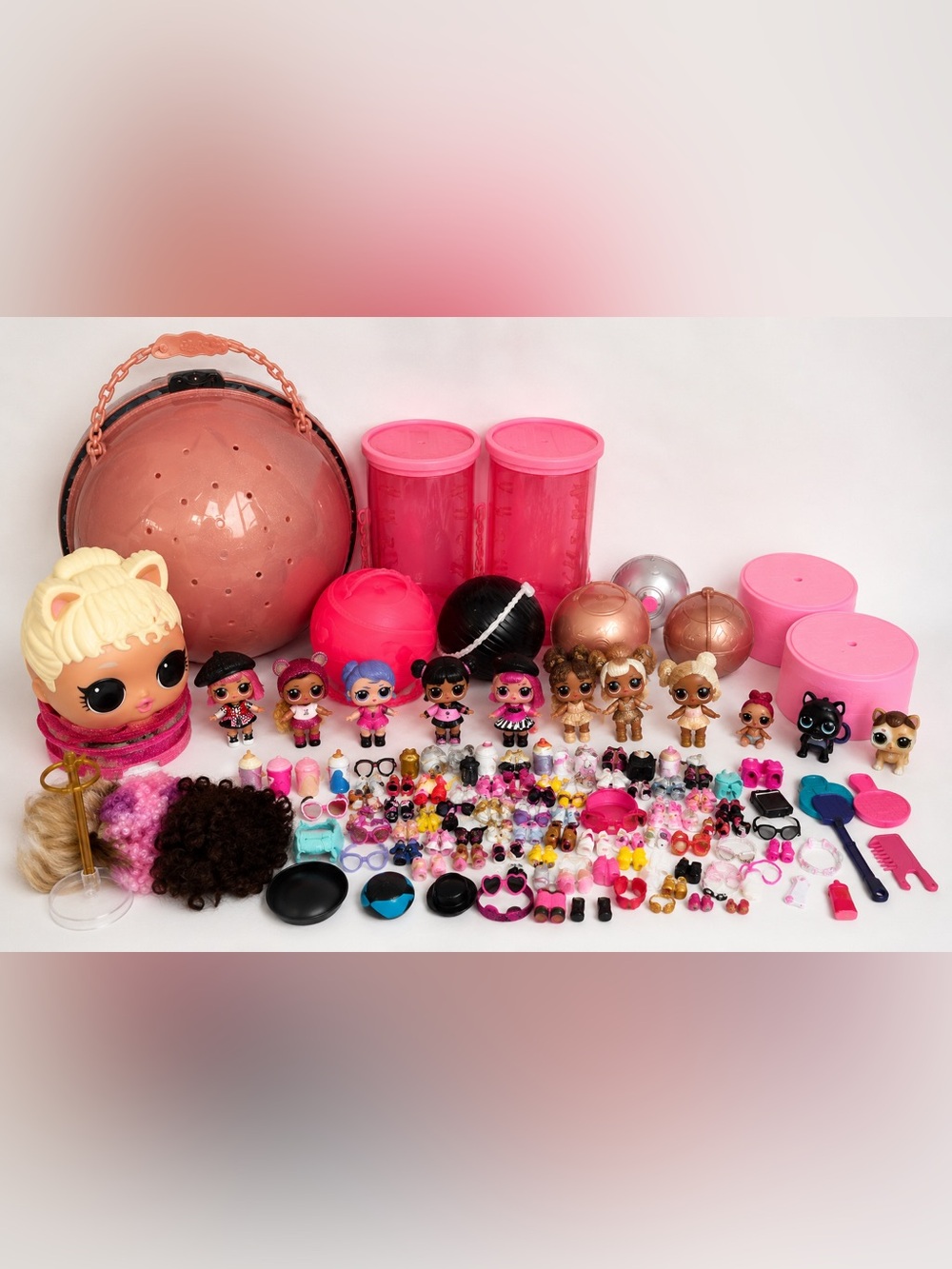 LOL Surprise Doll Mega Lot – Dolls, Pets, Accessories, Cases & Storage!